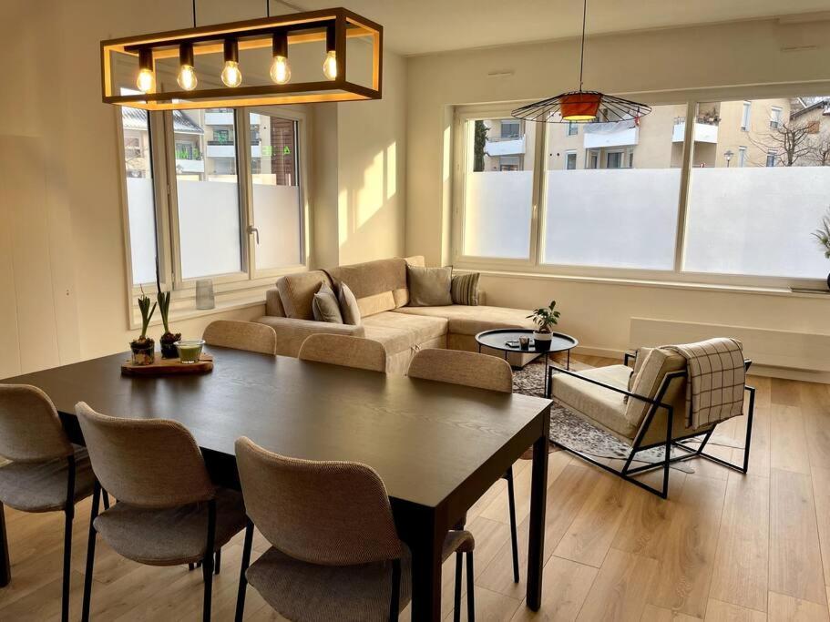 Chaleureux Appartement Entre Lac Et Montagne Neuvecelle エクステリア 写真